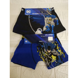 Pack 2 Bóxer Niño Batman Dc 