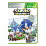 Jogo Sonic Generations Xbox 360 Novo