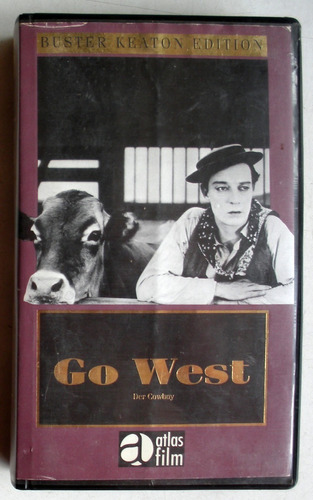 Vhs - Buster Keaton - Go West - Import. Alemania