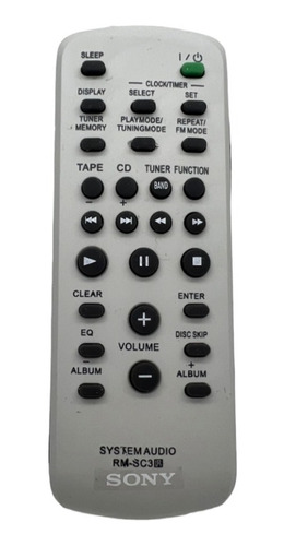 Control Remoto Equipo De Sonido Sony + Baterías