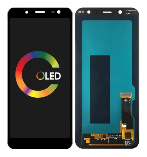 Tela Frontal Display Lcd J6 J600 Original Amoled