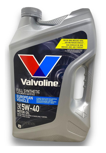 Aceite 5w-40 Valvoline Sintetico European Vehicle Importado