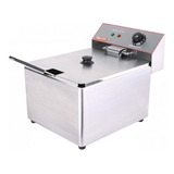 Freidora Industrial Electrica Moretti Fryer11 11l Plata 220v