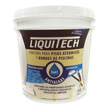 Pintura Pisos Atermicos Y Bordes 10lt Liquitech Merclin Color Blanco