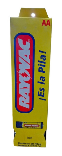 Rayovac  Aa 1,5v Caja De 60 Pilas Bateria De Calidad