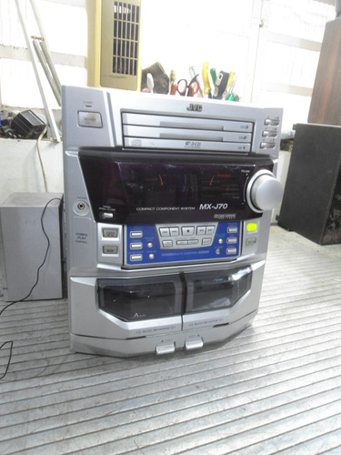 Sucata Som Jvc Mx-j70 - Radio Está Funcionando