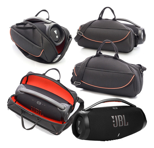 Case Bolsa Bag Compatível Com Jbl Boombox 3 Espumada Premium