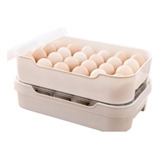 Organizador Almacenamiento De Huevos Con Tapa My-051