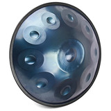 Yamaer Handpan Tambor De Mano 10 Notas 56cm Color Azul 