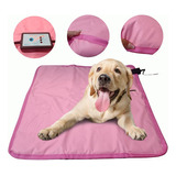 Manta Aquecedora Elétrica Gato Cachorro Pets 127v 60x60 Rosa