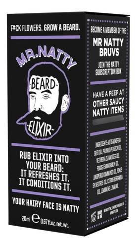 Mr Natty - Elixir De Barba Original - 20 Ml