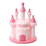 Decoración Cumpleaños/torta - Castillo Rosado Princesas