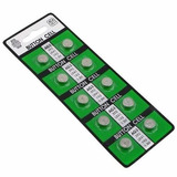 Pila Bateria Ag3 Pack X 10 Battery 1.5v Alkaline Lr41h 392a