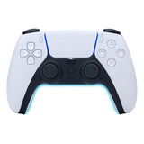 Controle Playstation 5 Sony S Fio Dualsense Branco Bluetooth