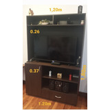 Mueble De Guardado-modular-tv- Moderno-wengue