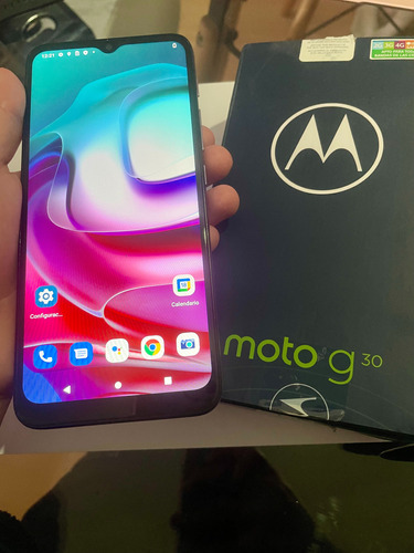  Moto G30 128 Gb  Gris Tornasol 4 Gb Ram