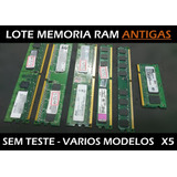 Defeito - De Memoria Ram Usadas Antigas - Diversas - X5