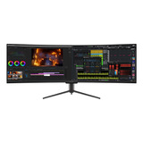 Innocn Monitor Curvo Para Juegos De 49 Pulgadas, 144 Hz, Ul.