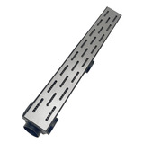 Ralo Linear  Inox 6x50 Tracejado Coletor Cor Preto Itr