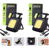 2pcs Lámpara Led Recargable Portátil Para Campamento