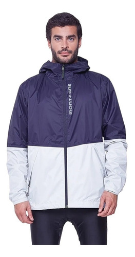 Rompeviento Hombre Impermeable Capucha Davos Montagne