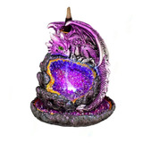 Purple Baby Dragon - Quemador De Incienso Con Cono De Refluj