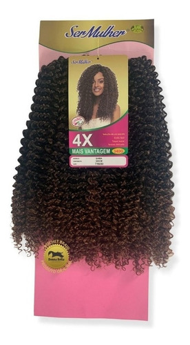 Cabelo Orgânico Ser Mulher 340 Gramas Cacheado Modelo Sara