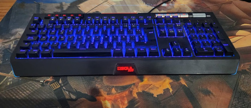 Teclado Mecanico Gamer Xk100 Led Switch Kailh Blue Keycap