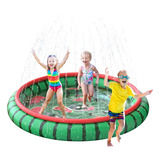 Piscina Inflable Lanza Agua Sandia Máxima Diversión - 190cm