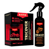 Dracco 240ml + Tricover Vitrificador 3 Em 1 Razux Lançamento