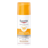 Eucerin Sun Fps50+ Crema Con Color Cc 50ml Protector Solar