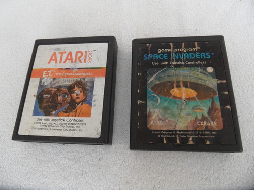 2 Cartuchos Variados Atari Vintage Originales