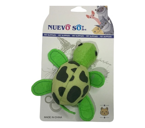 Juguete Tortuga Chancho Peluche A Cuerda Movil Para Mascota