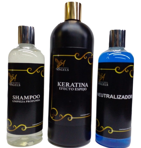 Keratina Espejo Neutralizador, Shampòo Kit Beautiful Angels