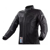 Jm Campera Moto Cordura Ls2 Predator Mujer Negra Verano