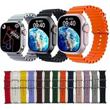 Pulseira Silicone Para Apple Watch 49mm Ultra 