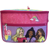 Lonchera Infantil Cuadrada Barbie Color Multicolor