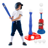 Bat Beisbol Softbol De Niños Con Lanzador 2 En 1