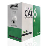 Caja Cable Utp Red Cat 6 100% Cobre 305 Metros