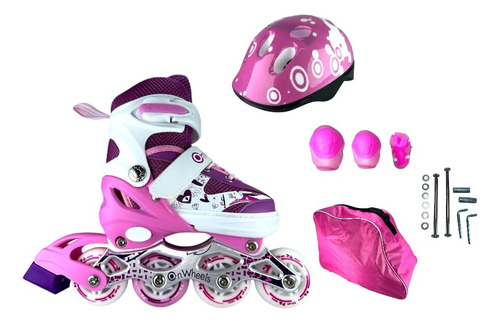 Kit Patines Semiprofesionales Iniciación Niños + Protección