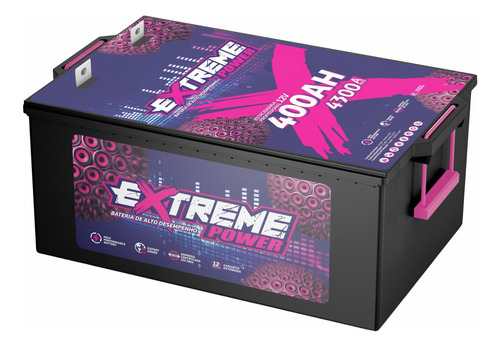 Bateria Extreme Power 400ah Estacionaria 12v