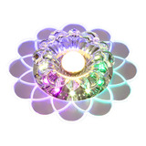 Lámpara De Techo Led Colgante Moderna Decorativa De Cristal