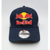 Jockey Red Bull Estilo Malla Gorra Azul