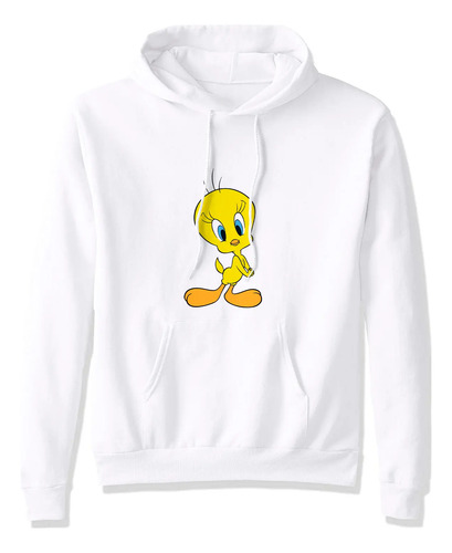 Sudadera Tunes Canario Amarillo Lindo Piolin Tweety Pretty