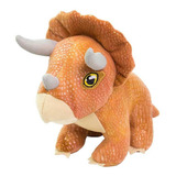 Peluche Triceratops Jurassic World, Juguete Divertido, Suave