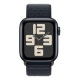Apple Watch Se Gps (2da Gen)  Caja De Aluminio Color Medianoche De 40 Mm  Correa Loop Deportiva Color Medianoche
