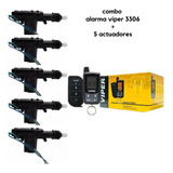 Alarma De Seguridad Viper 3306 + 5 Actuadores Combo