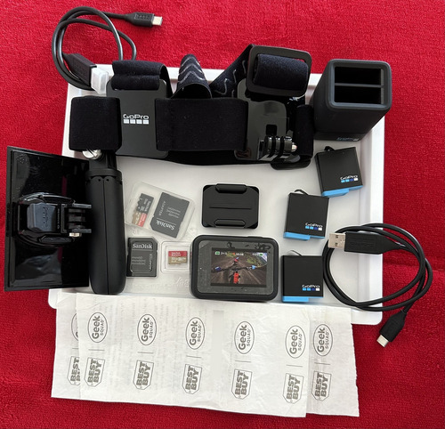 Câmera Gopro Kit De Hero8 4k Chdrb-801 Ntsc/pal Black