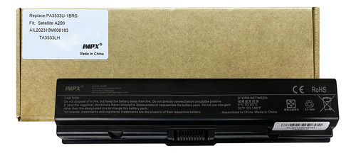 Bateria Pila Toshiba Satellite A200 L455-sp2925r Pa3533u-1br