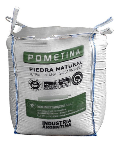 Bolson De Piedra Pomez 7/15 X Bolsa 1 M3 Pometina Liviana